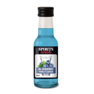 Blueberry vodka flavour mini bottle