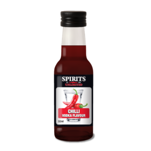Bottle of Spirits Unlimited Chilli Vodka Flavour