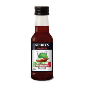 Spirits Unlimited Chilli Lime Vodka Flavour 50ml bottle