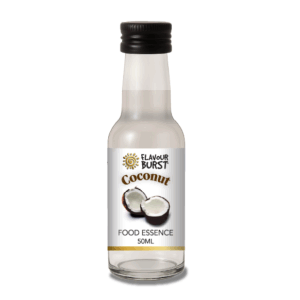 Coconut flavour essence in a 50ml bottle