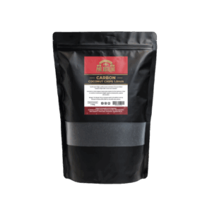 Black package of Pure Bulling Carbon Coconut Chips