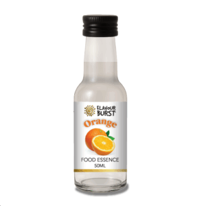 50ml Flavour Burst Orange Food Essence bottle