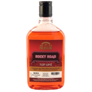 Rocky Road flavoured spirit bottle by Pure Distilling