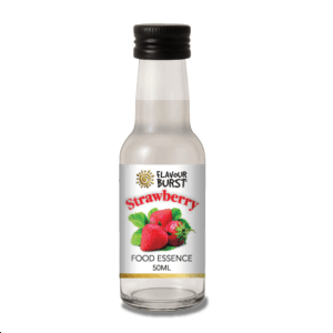 Strawberry flavour food essence 50ml bottle