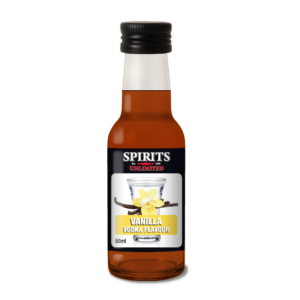 Bottle of Spirits Unlimited Vanilla Vodka Flavour